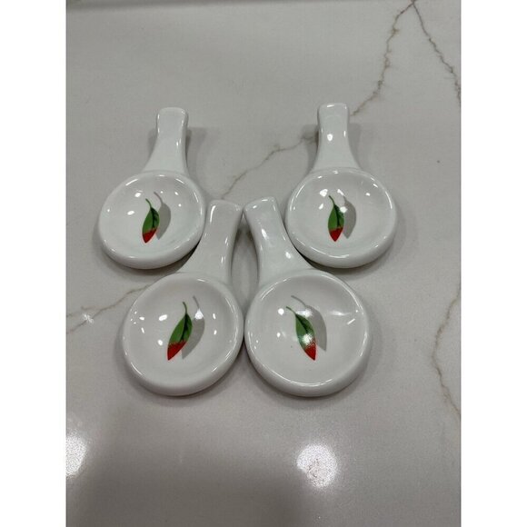 Diana Royal English Tea Bag Spoons/Rests Set of 4 - Picture 1 of 3